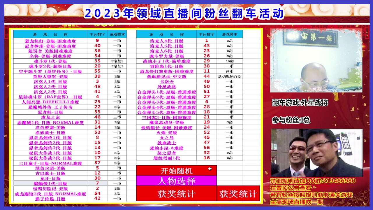 【2023-01-22 18点场】絕對一領域：兄弟们新年快乐 初一晚上直播间活动