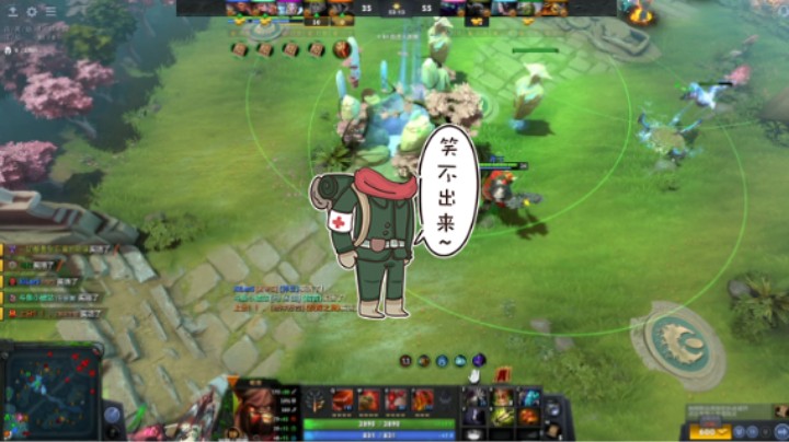 惨兮兮DOTA2五号位屠夫帕吉败北时刻