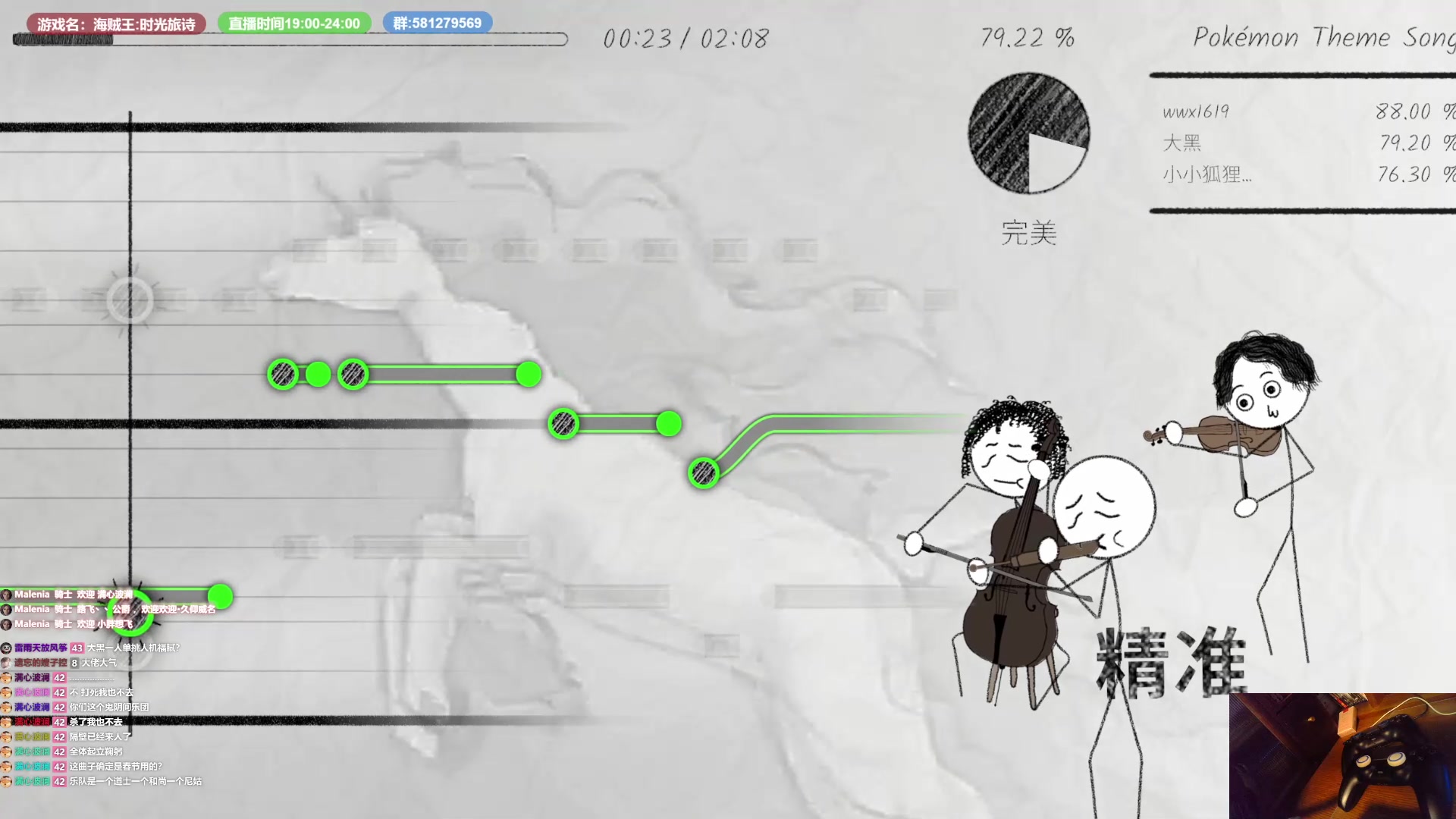 【2023-01-22 16点场】大黑单机：朋友们新年快乐  听歌摸鱼