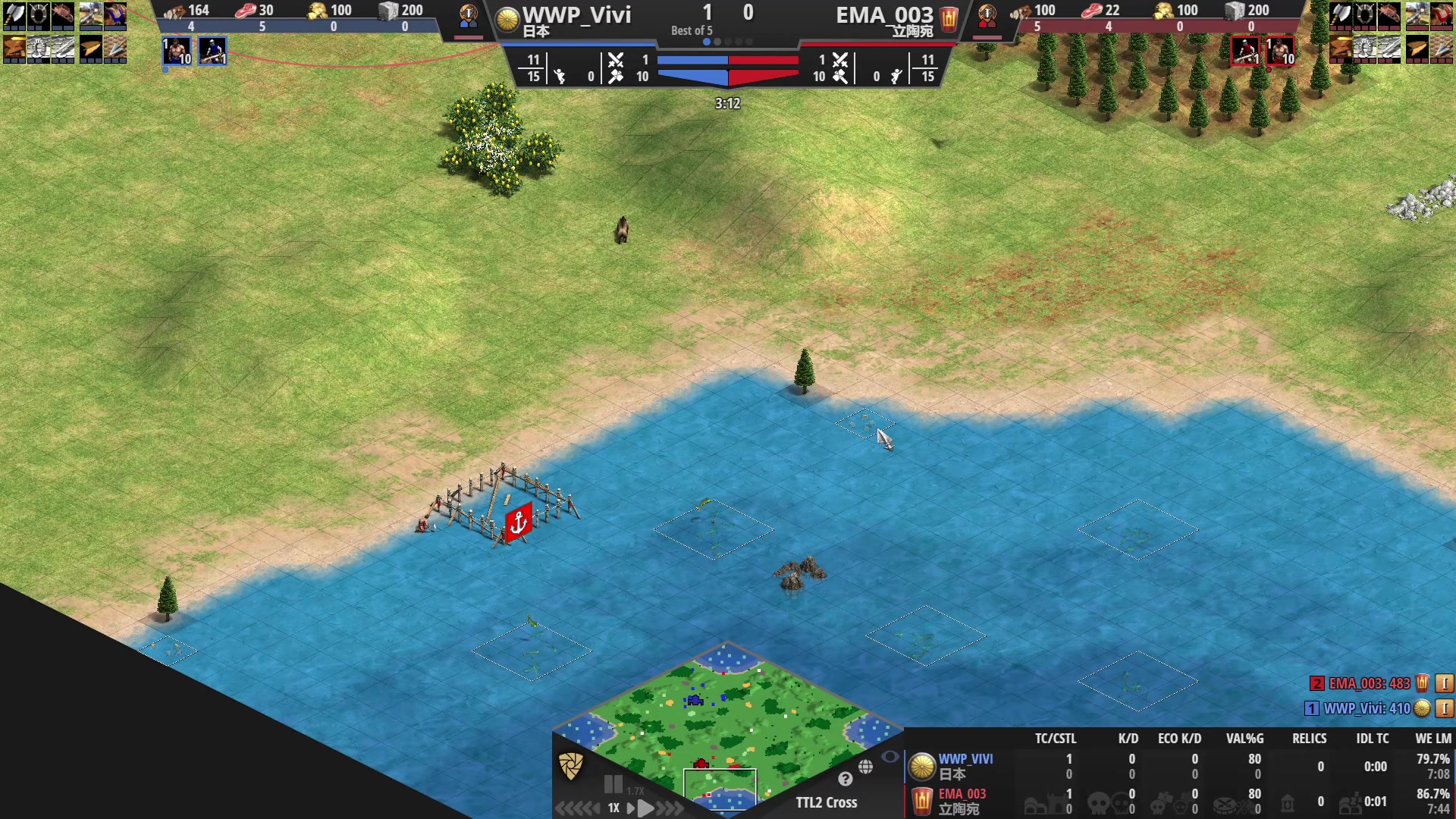 【2023-01-24 21点场】帝国时代猜火车Yo：晚上8点半斗鱼邀请赛4进2