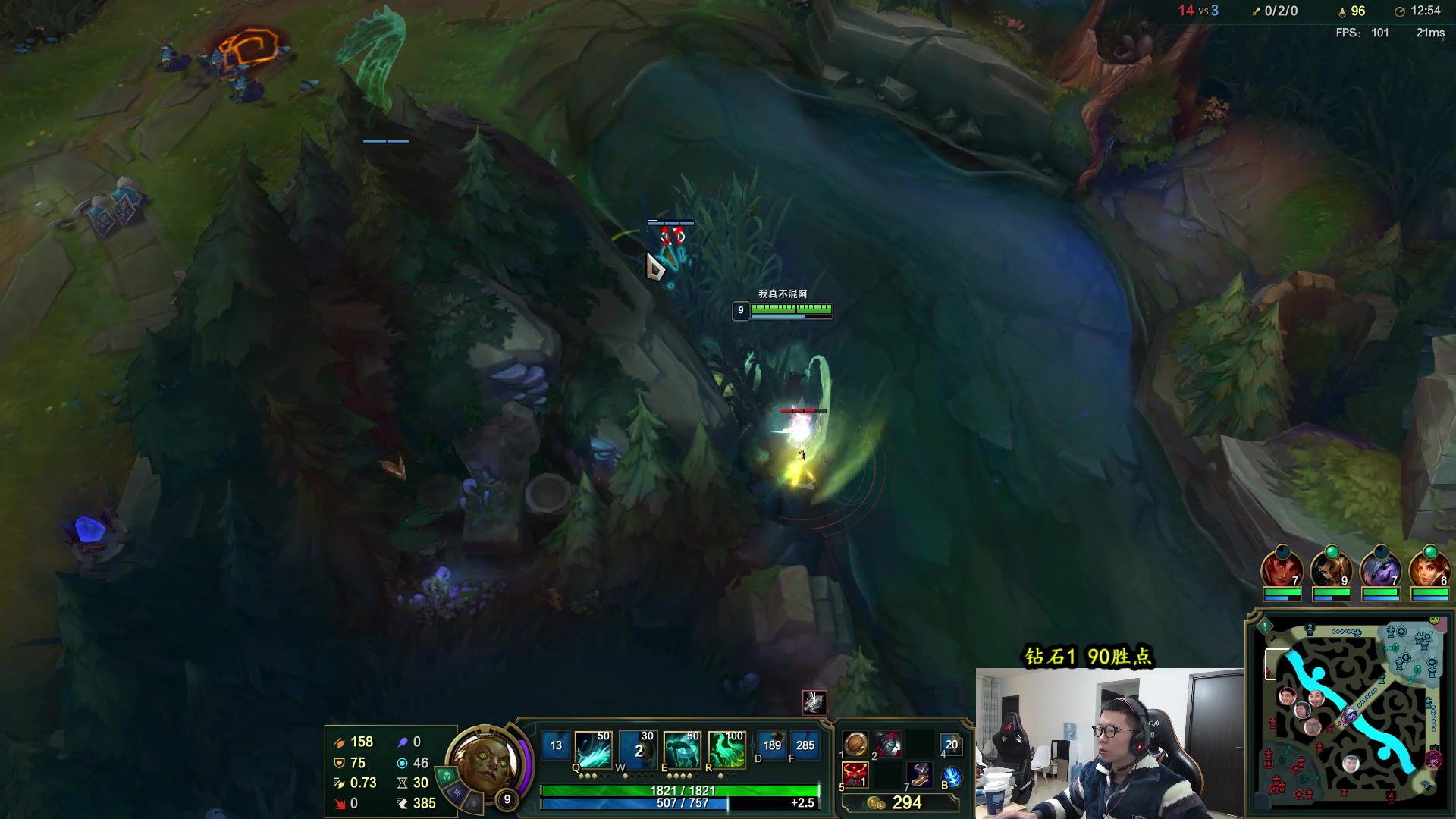 【2023-01-25 16点场】余小C真的很强：余小C：一区钻1冲大师！目标王者！