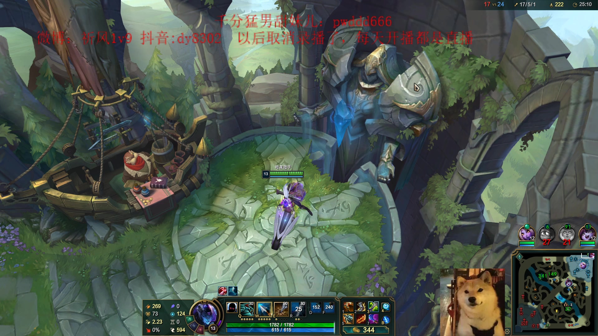 【2023-01-25 03点场】祈风1v9：国服第一VN！一个打八百多个！