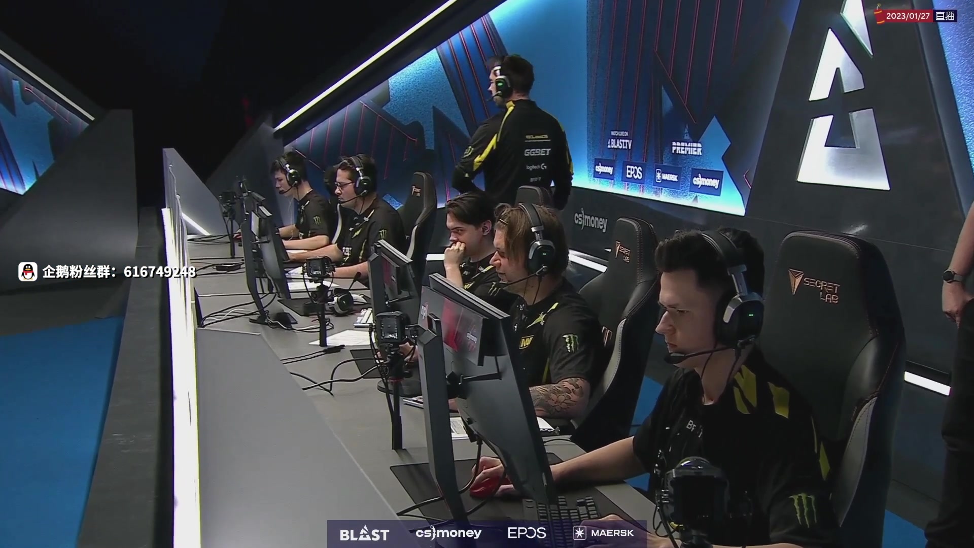 【2023-01-27 01点场】CSGO百岁三：G2 vs NAVI 二番战