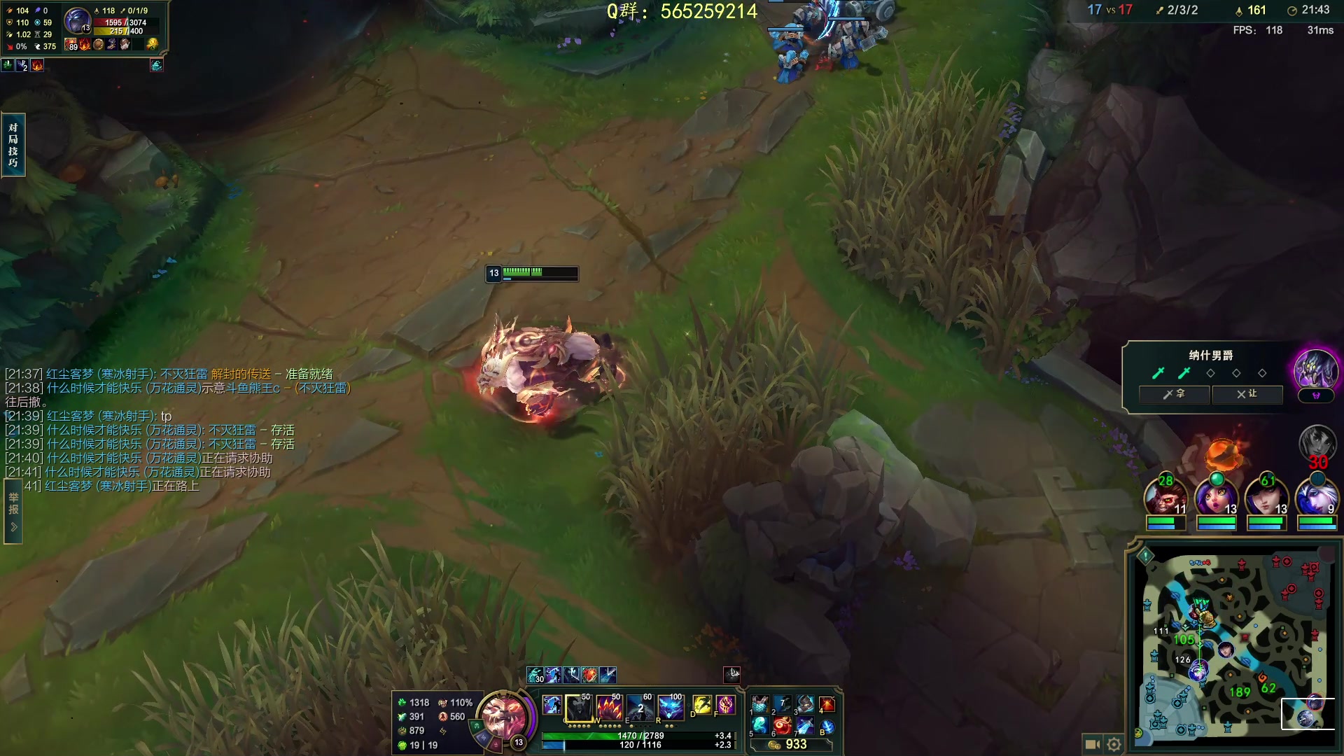 【2023-01-28 16点场】熊王c：熊王c：峡谷大师上宗师