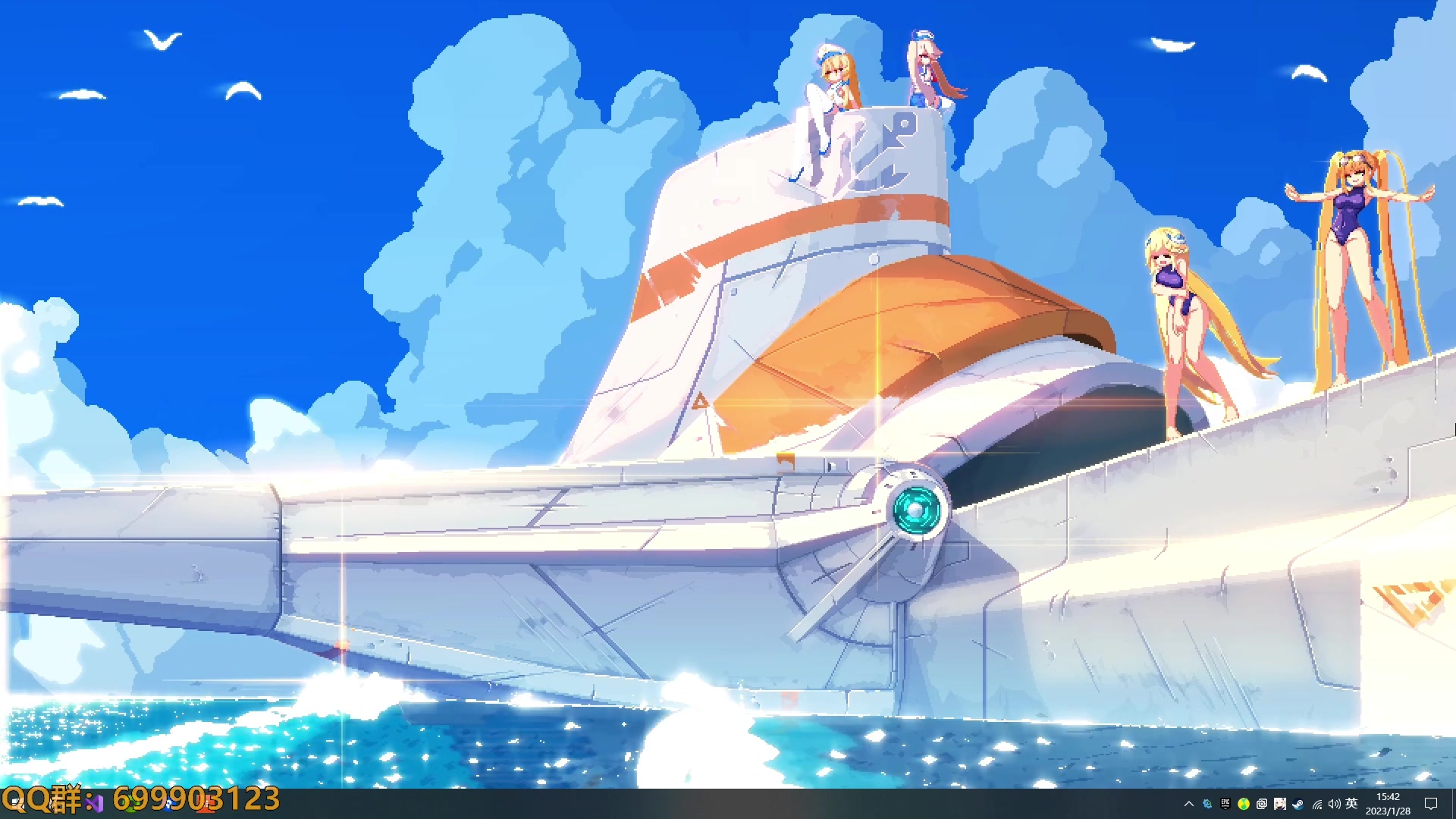 【2023-01-28 15点场】AllenCode：游戏日常+听歌