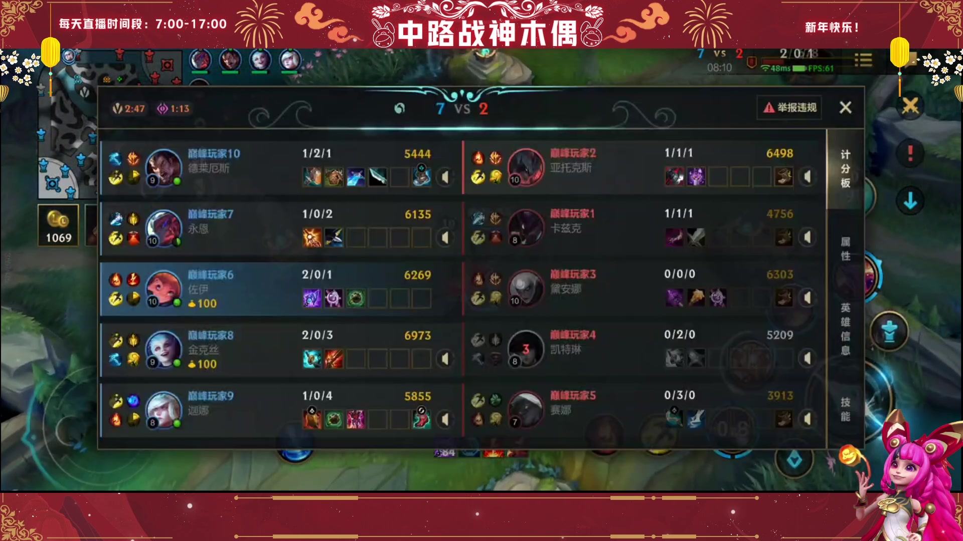 【2023-01-29 15点场】心星丶木偶：新年快乐~甩狙高手