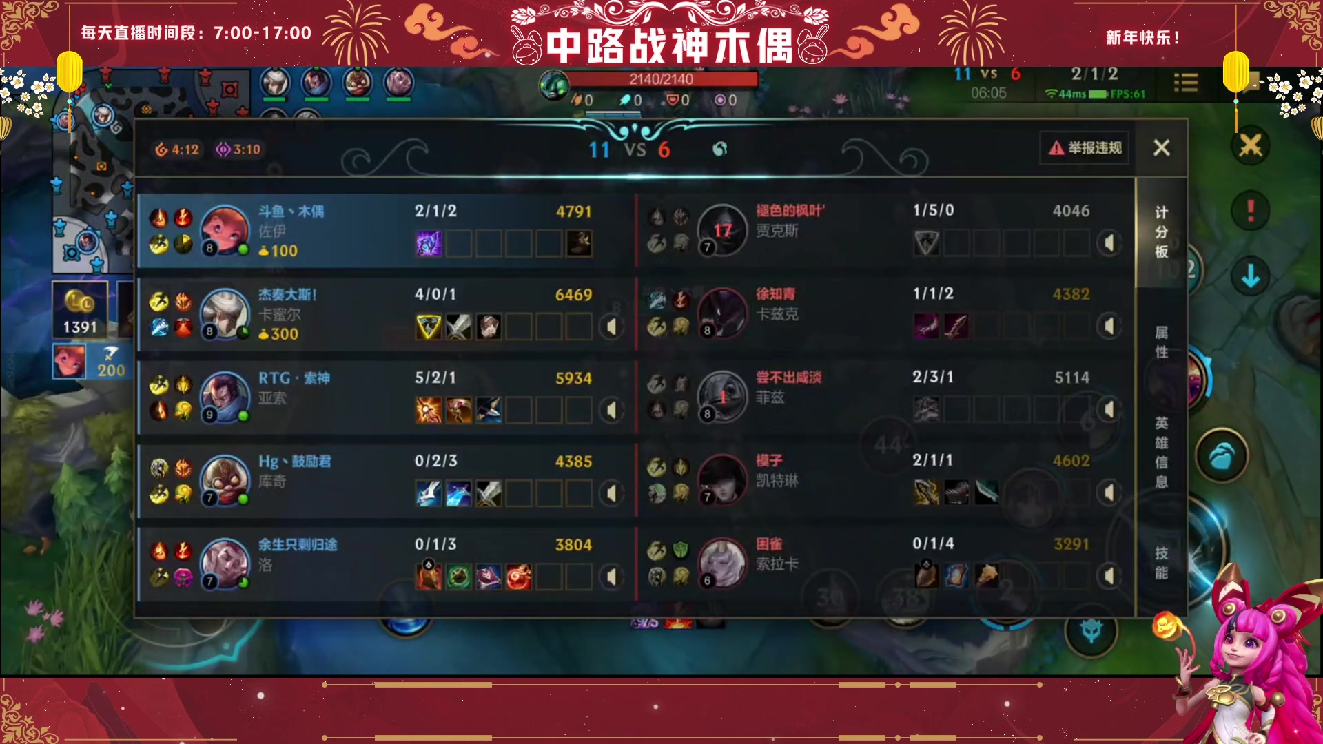 【2023-01-29 08点场】心星丶木偶：新年快乐~甩狙高手