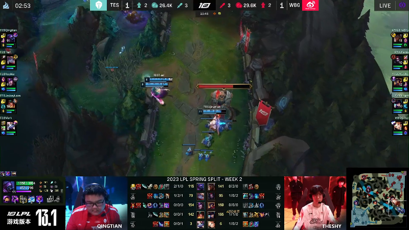 【英雄联盟】英雄联盟赛事的精彩时刻 20230129 12点场