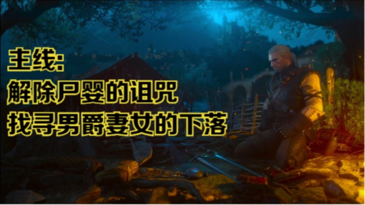 【瞳宝】【巫师：狂猎次时代版】第十六期：解除尸婴的诅咒，找到男爵妻女的下落~全收集全任务流程~