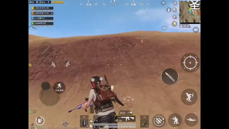 沙漠图精彩刚枪 击杀
