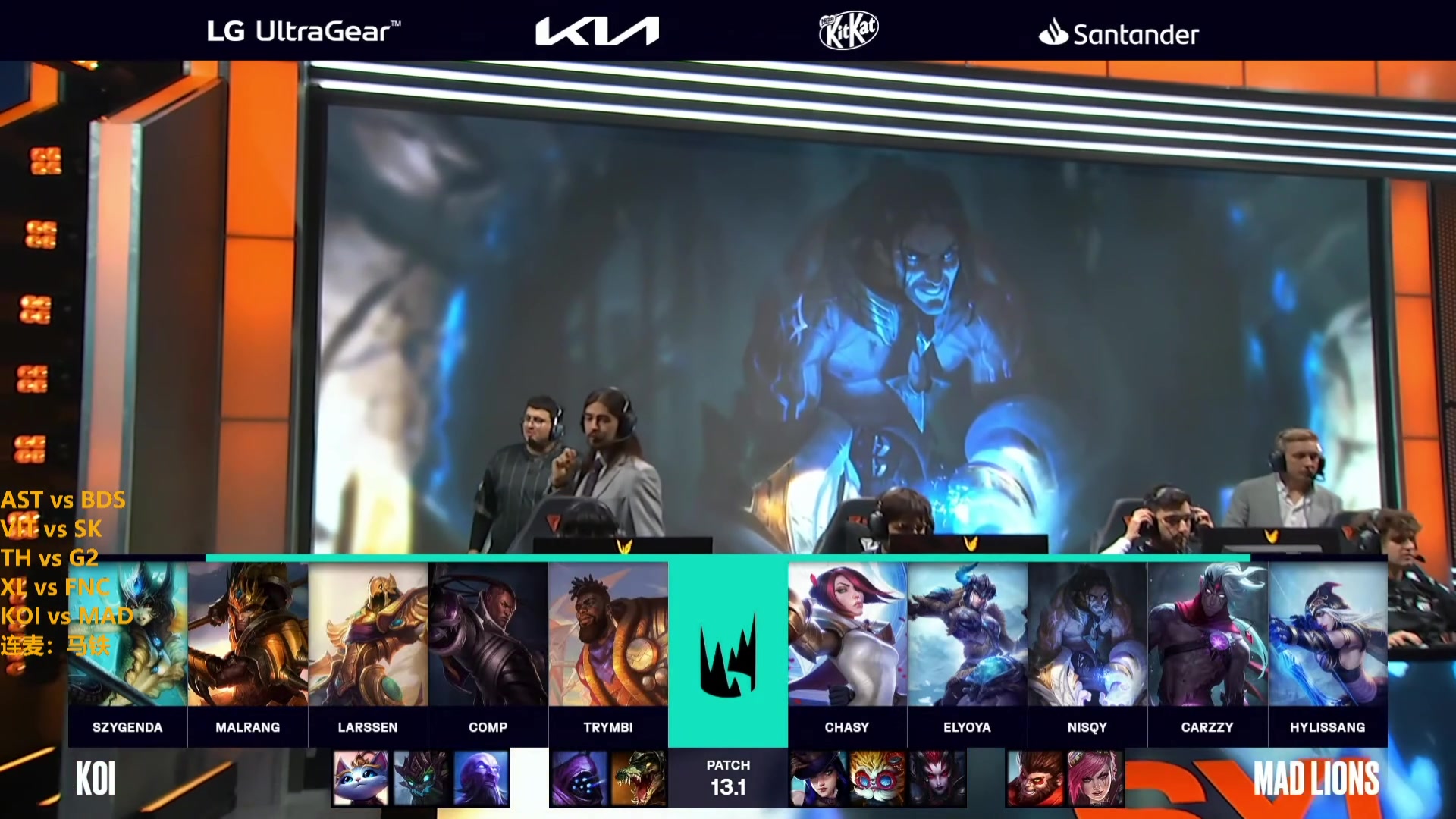 【2023-01-30 04点场】解说雨童：解说雨童：欧洲LEC冬季赛W2D2