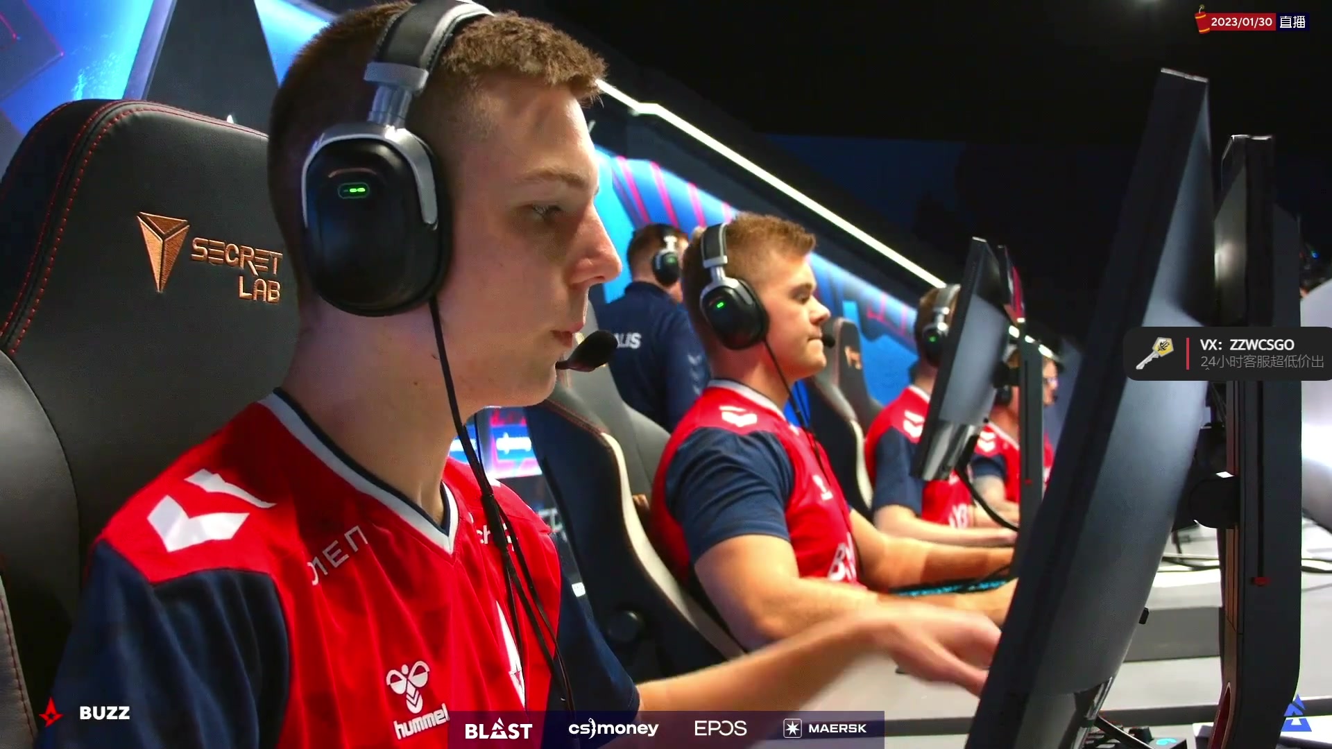 【2023-01-30 04点场】CSGO解说伟伟：APEX大师组排