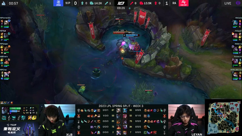 【英雄联盟】英雄联盟赛事的精彩时刻 20230131 15点场