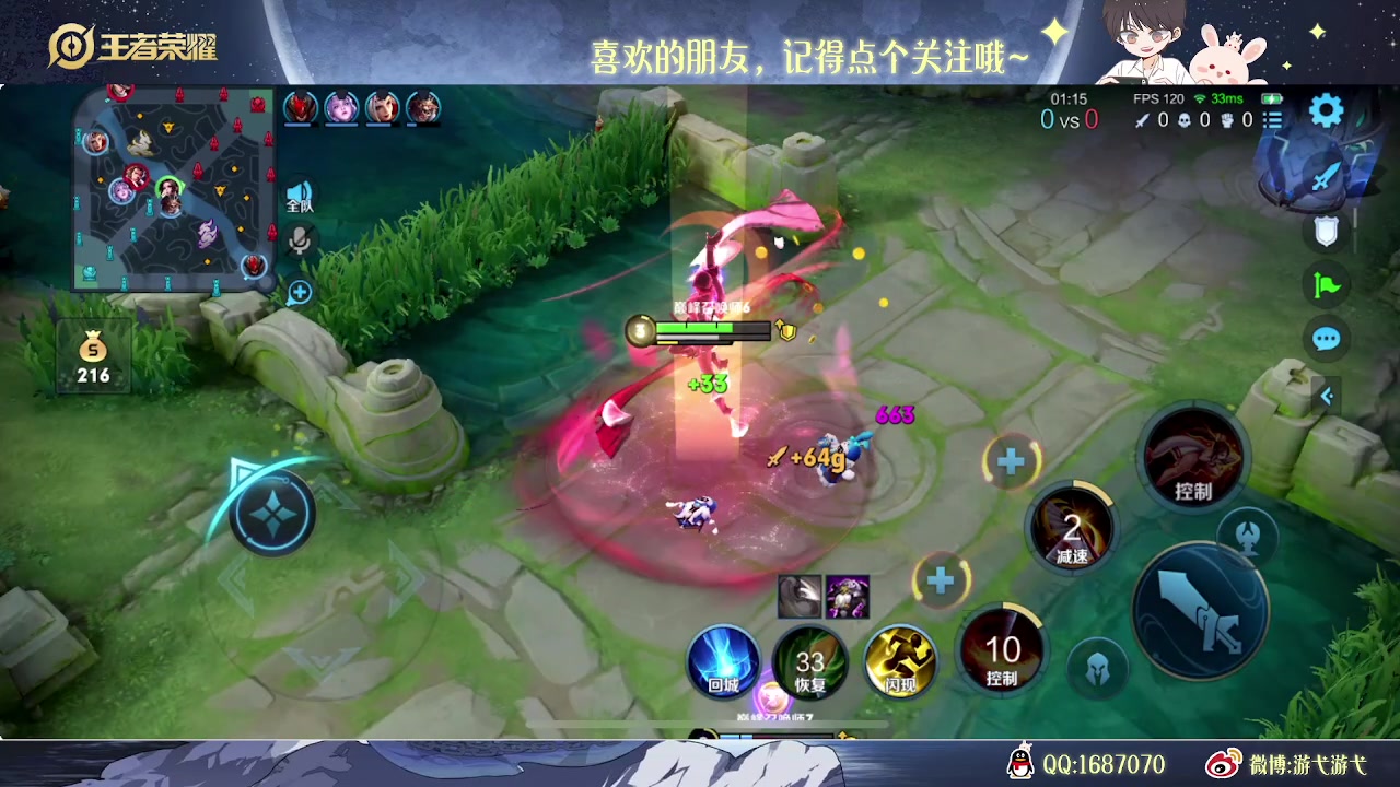 【2023-01-30 23点场】游弋：荣耀局单排101星 随便乱cc