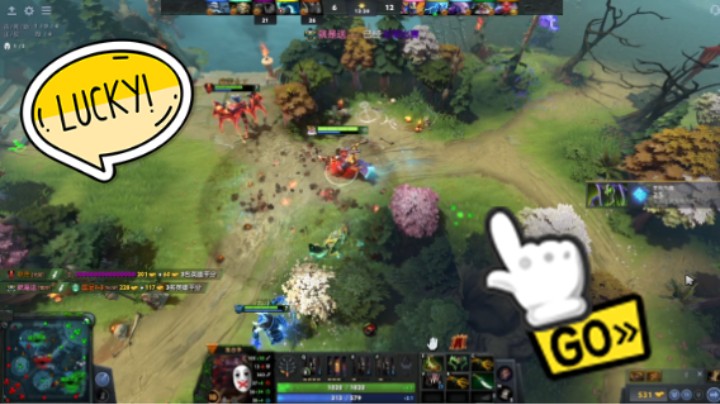 美滋滋DOTA2中单火枪狙击手躺赢时刻，兔年统帅首胜！