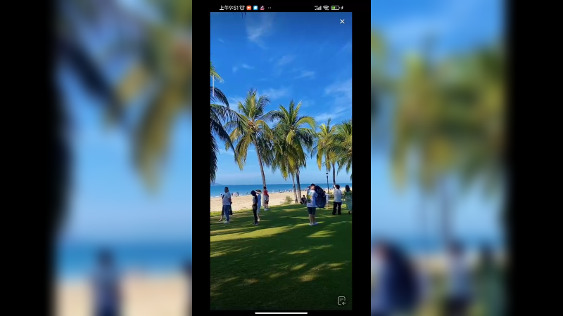 过完年北方还在下雪冷的瑟瑟发抖，海南三亚已经是暖风吹拂非常舒服