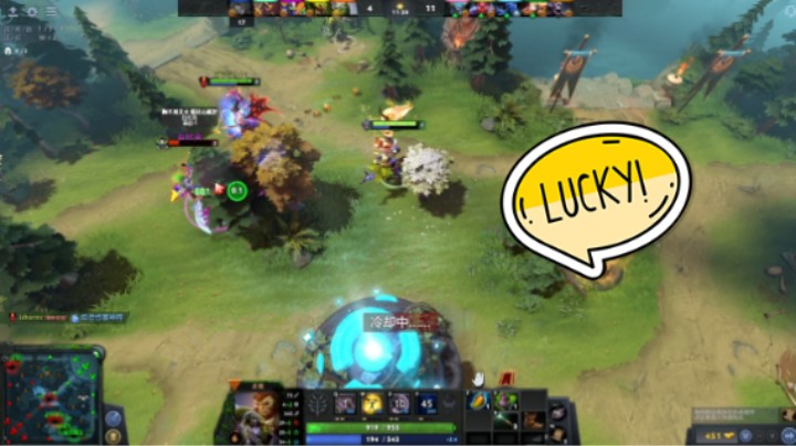 美滋滋DOTA2五号位巫医躺赢时刻