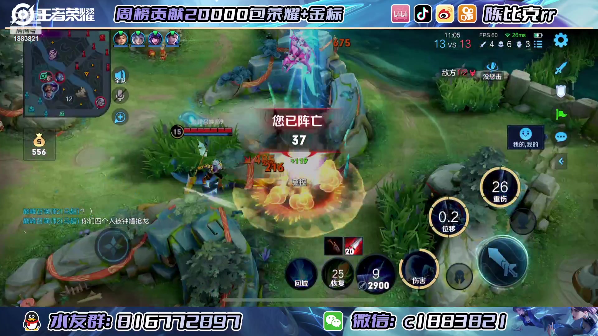 【2023-02-01 13点场】陈比克rr：巅峰赛！！