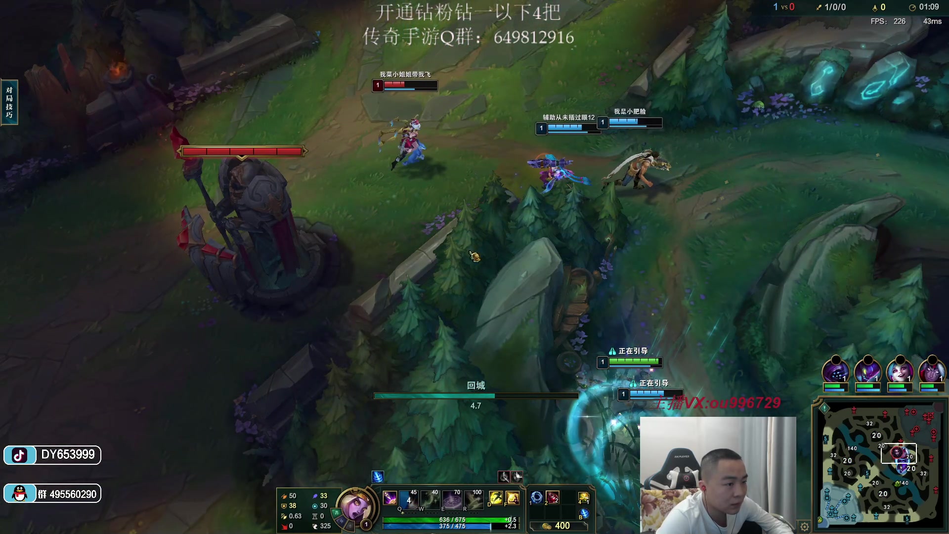 【2023-02-01 23点场】暗夜猎手光头强：第一vn：小代克星！！！