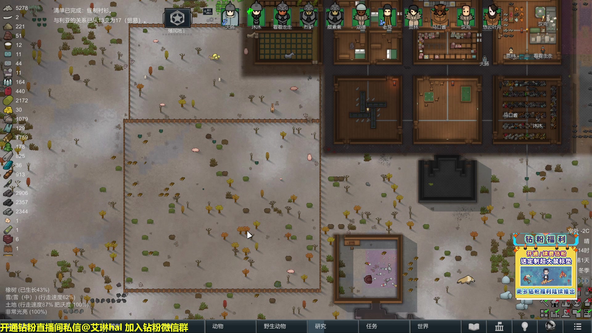 【2023-02-01 21点场】单车老师不迟到：单车】rimworld环世界