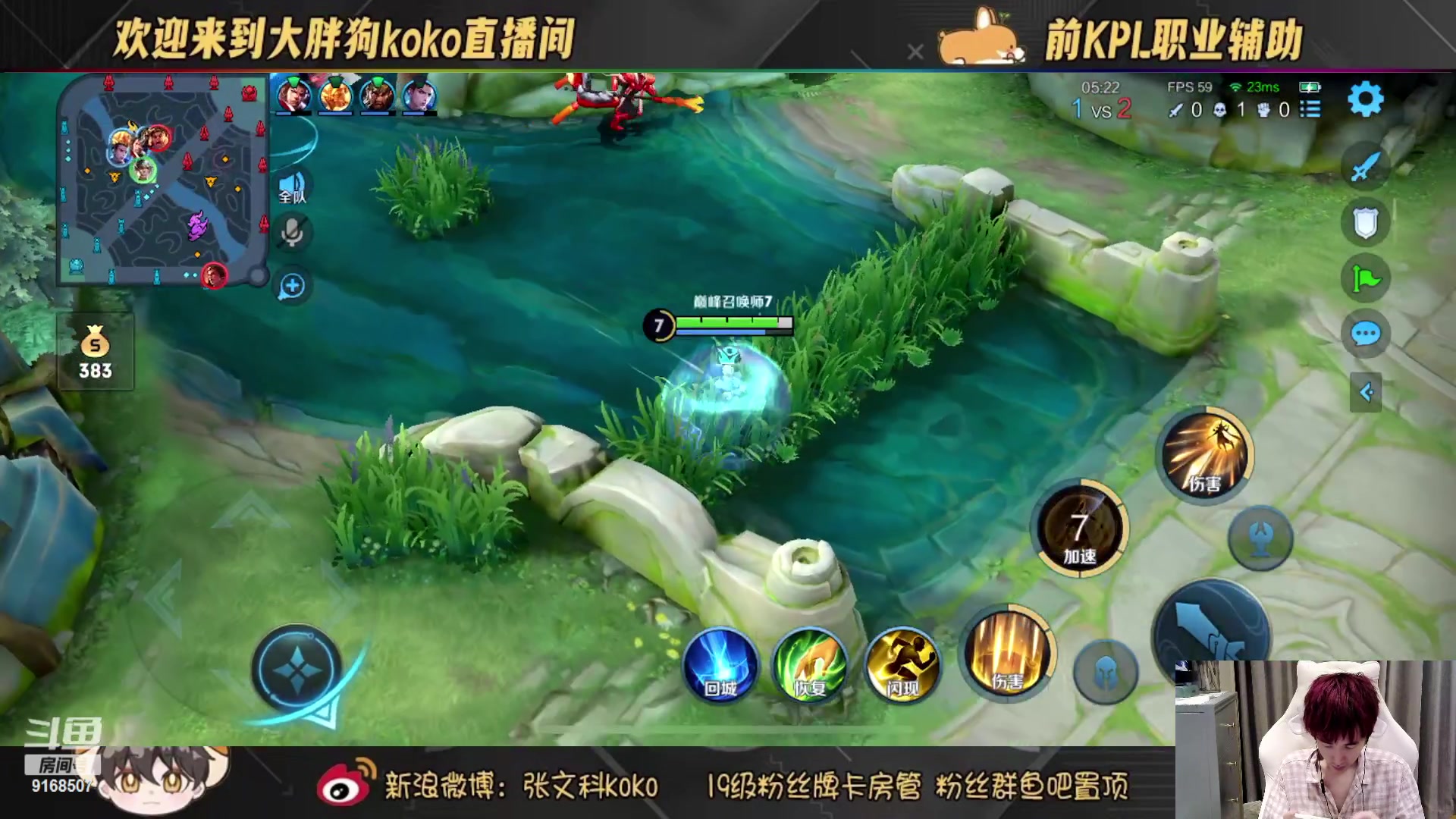 【2023-02-03 19点场】大胖狗koko：斗鱼第一辅助 高分辅王
