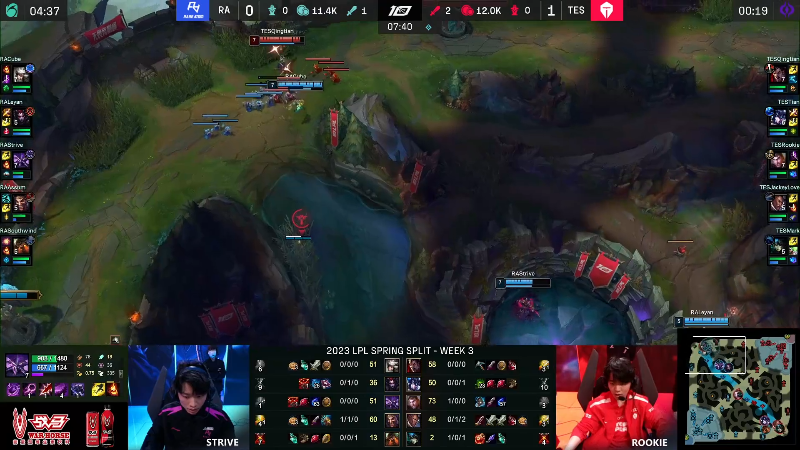 【英雄联盟】英雄联盟赛事的精彩时刻 20230203 15点场