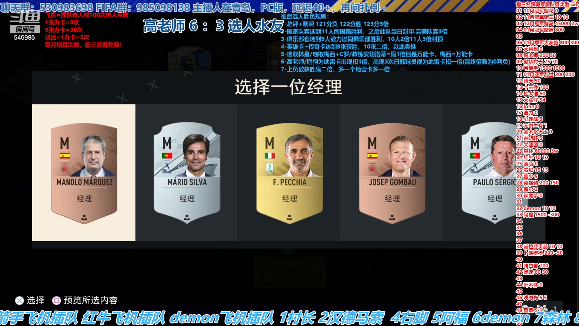 【2023-02-03 16点场】高老师爱足球：FIFA23征召选人,上半区依然统治比赛