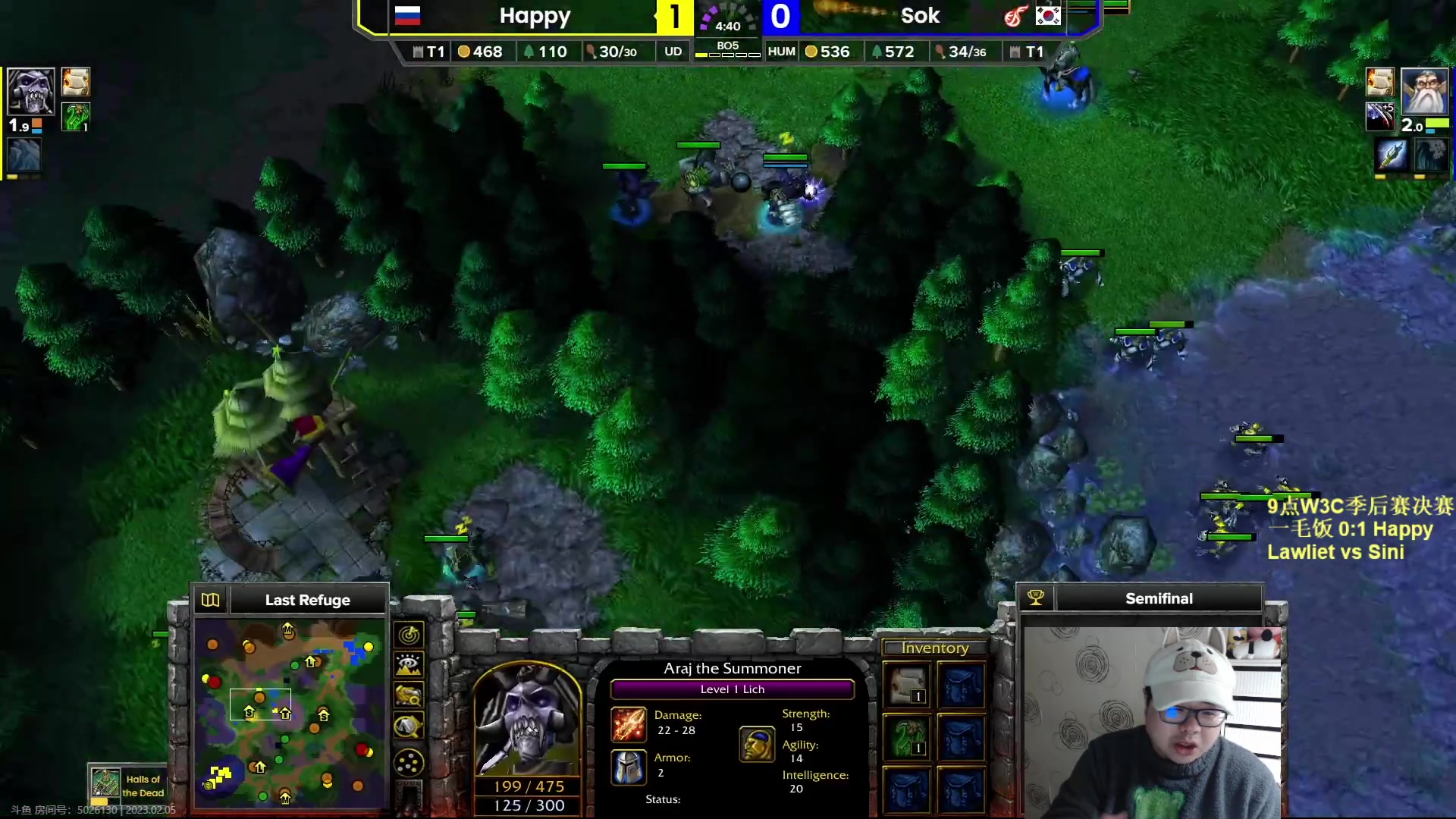 【2023-02-05 21点场】War3TeD：【直播中】7点非主流8点W3C季后赛决赛