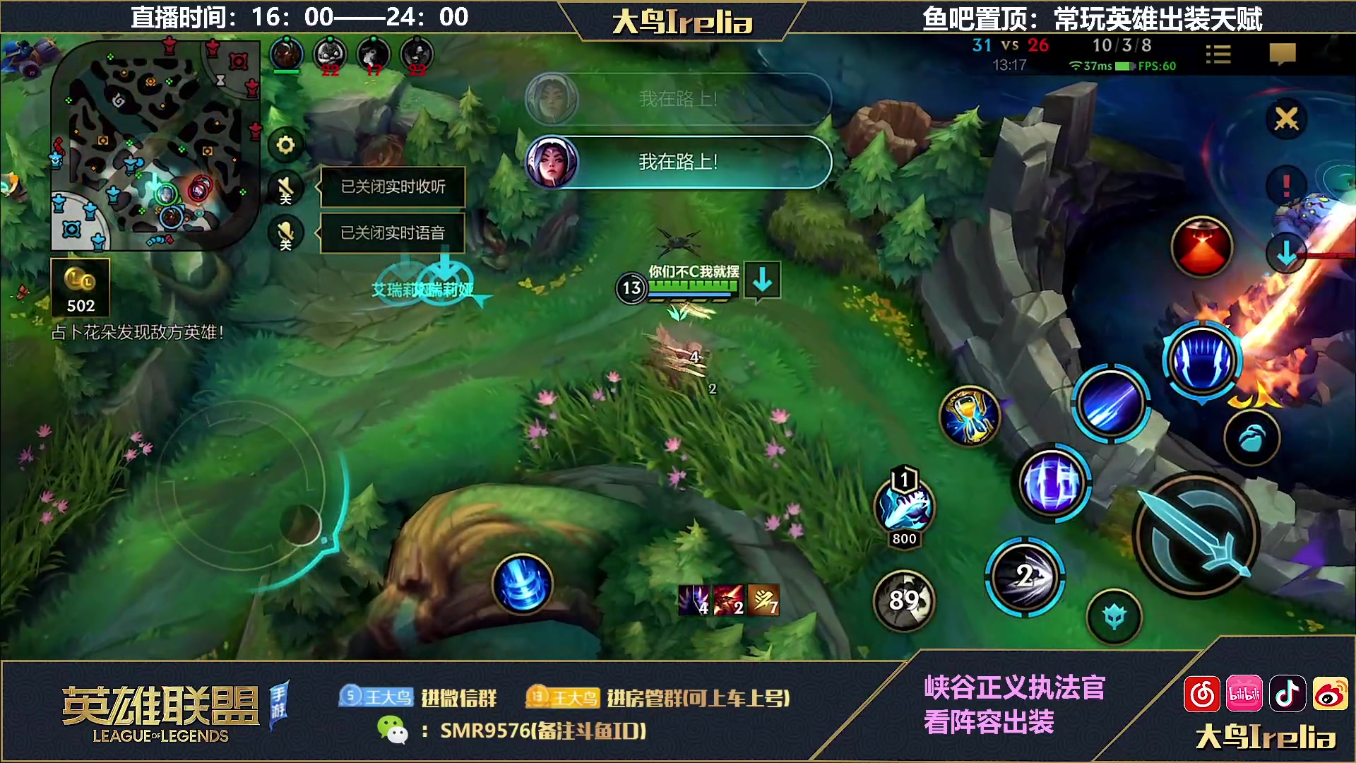 【2023-02-06 16点场】大鸟Irelia：最强刀妹：单排随便上个王者