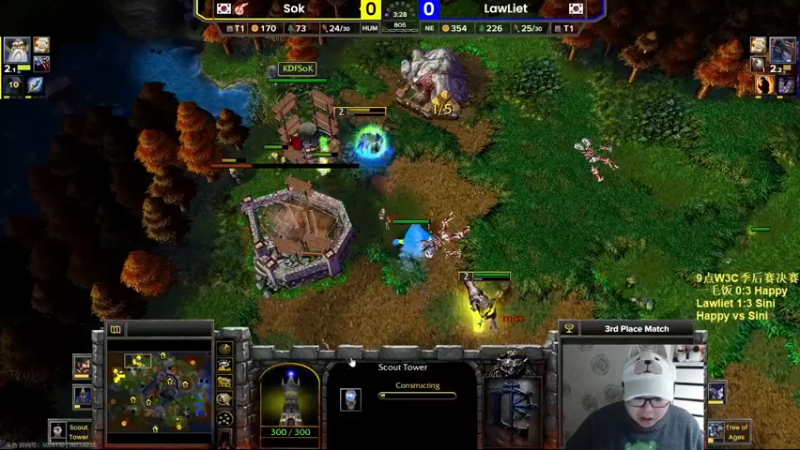 【TED出品】W3C季后赛季军赛 一毛饭 vs Lawliet 逆袭之路