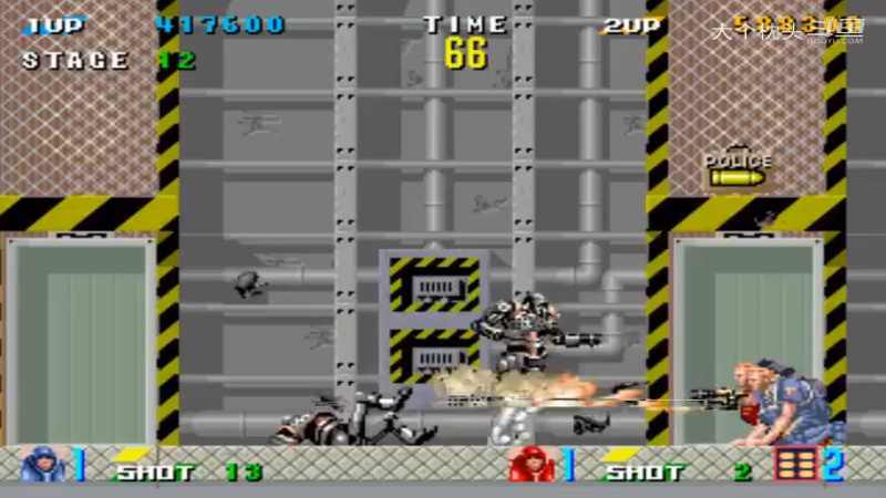 街机- 《霹雳双警 E-Swat - Cyber Police》_8