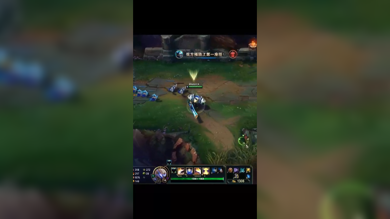 盖伦的统治力！真的不是在打人机