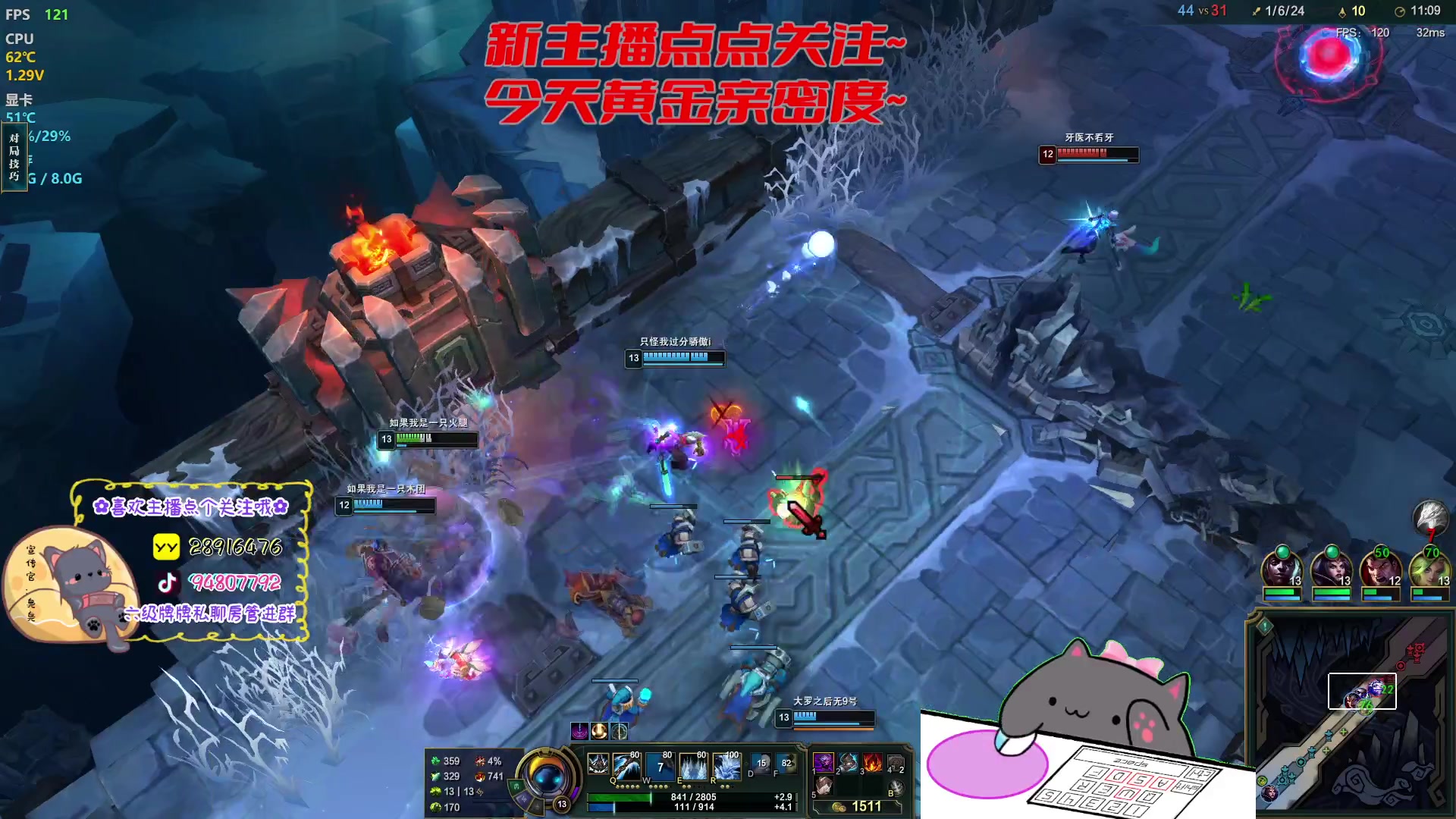 【2023-02-07 23点场】哦呦orz：【小奶团】黄金双倍亲密度！