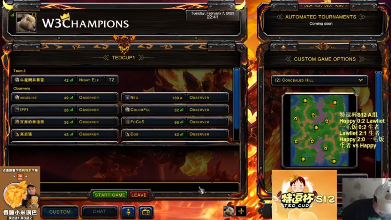 【TED出品】特逗杯S12 A组败决 Happy vs 生者 一瞬间就化了