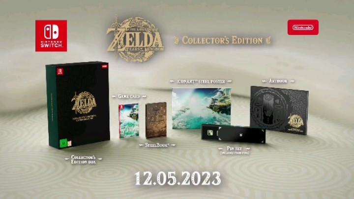 《塞尔达传说：王国之泪》收藏版宣传视频