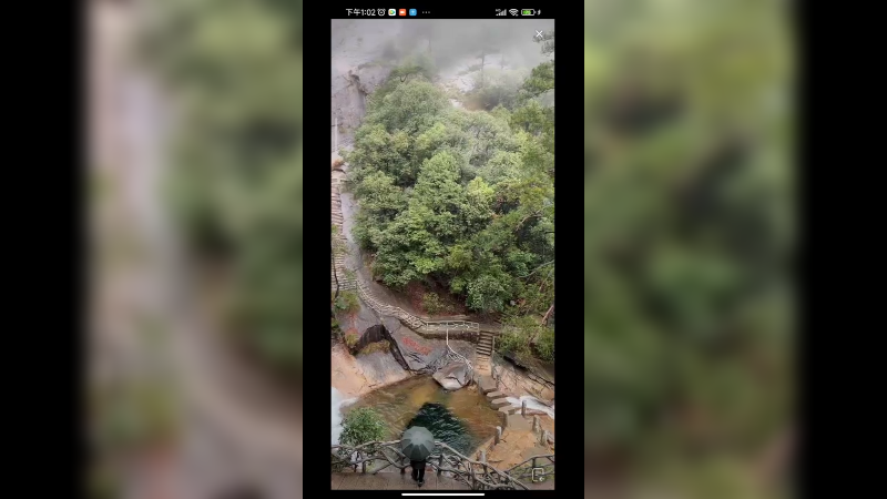 黄山的九龙瀑布很好看啊