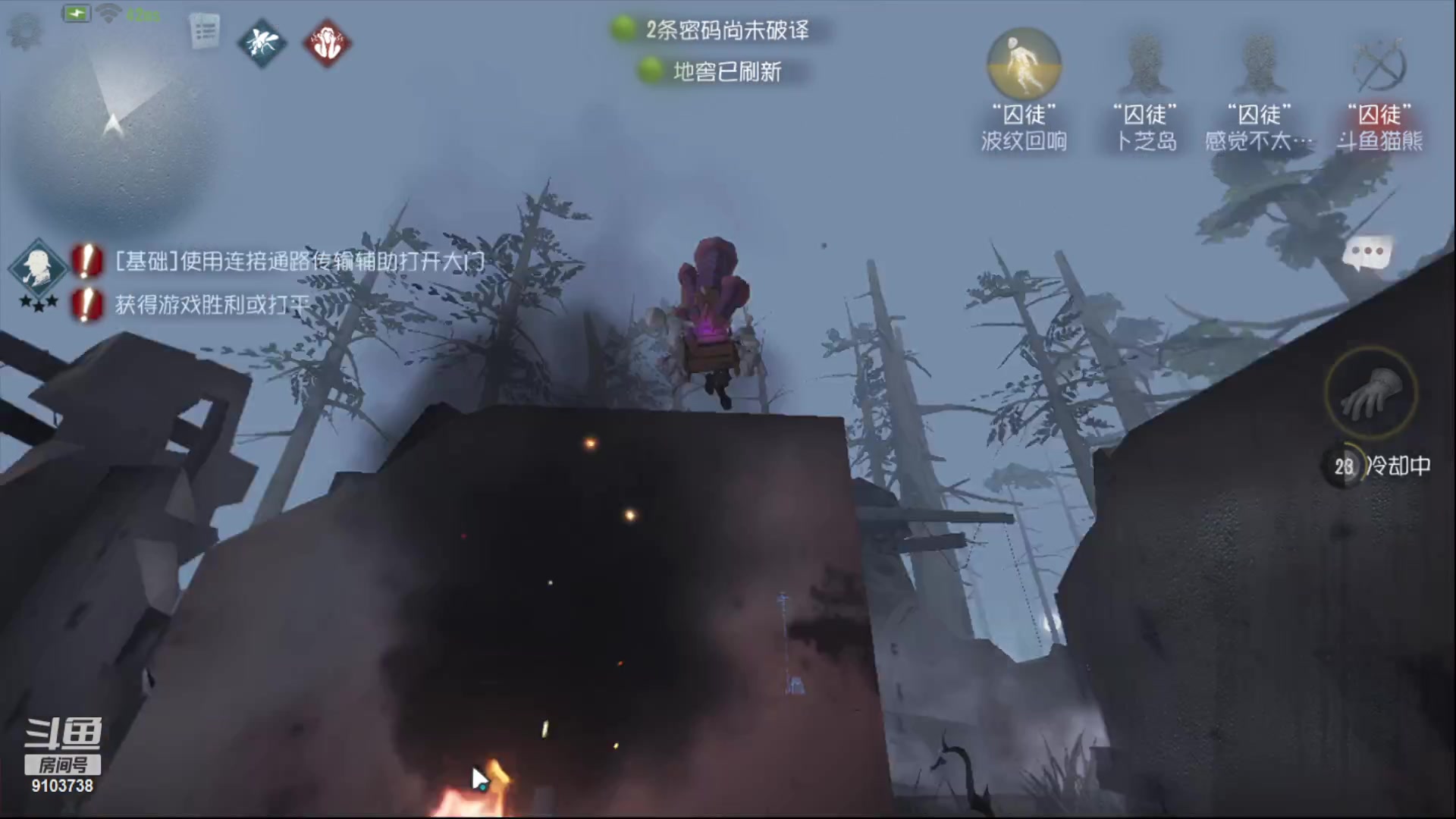 【2023-2-8 0点场】冬眠的猫熊F:第五人格；萌新