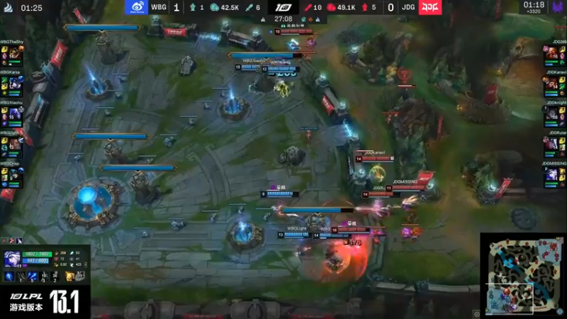 2023LPL春季赛 恭喜京东扳回一城