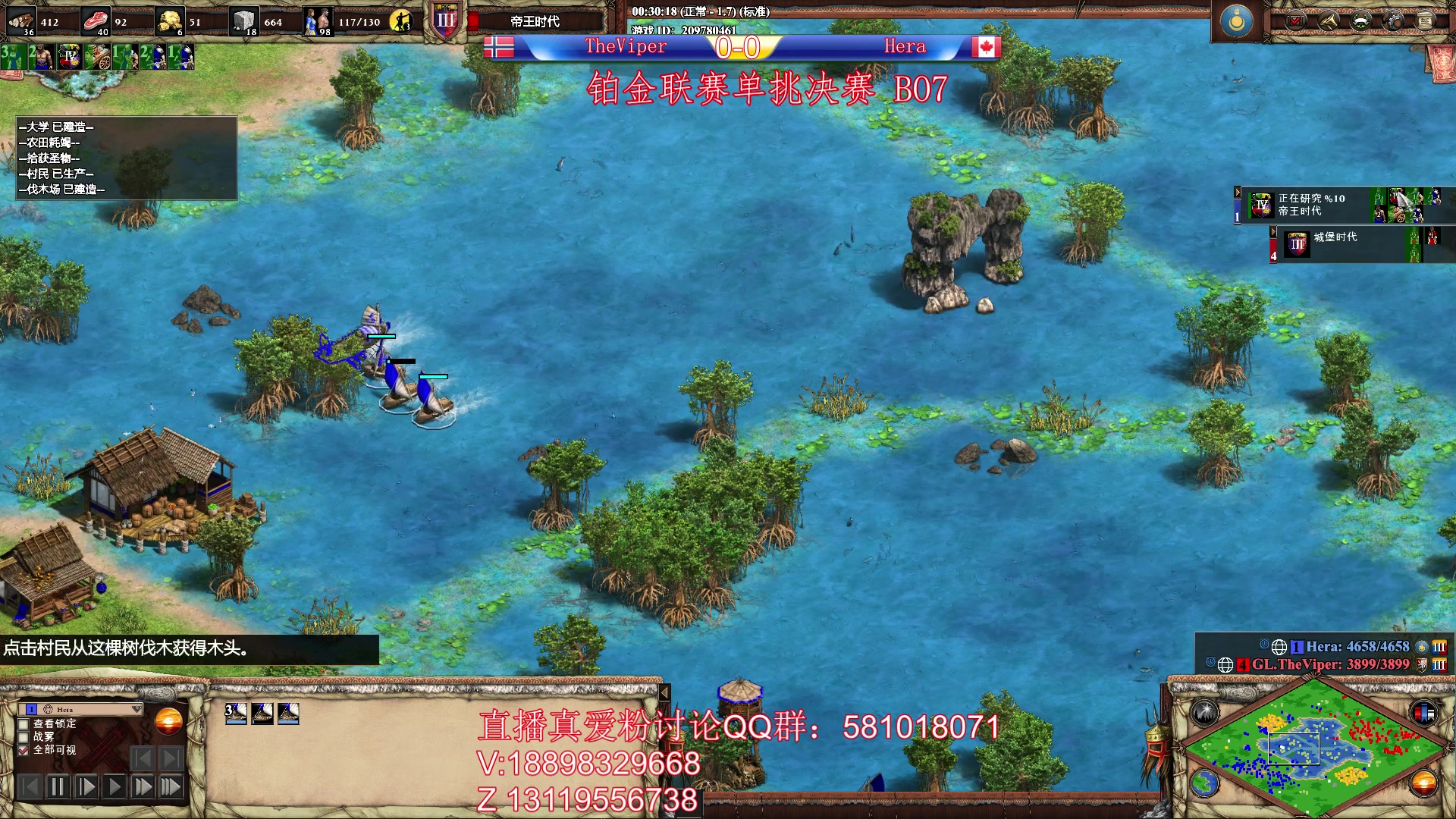 【2023-02-12 23点场】帝国时代肥龙大师：晚上12点：解说VIP VS Hera