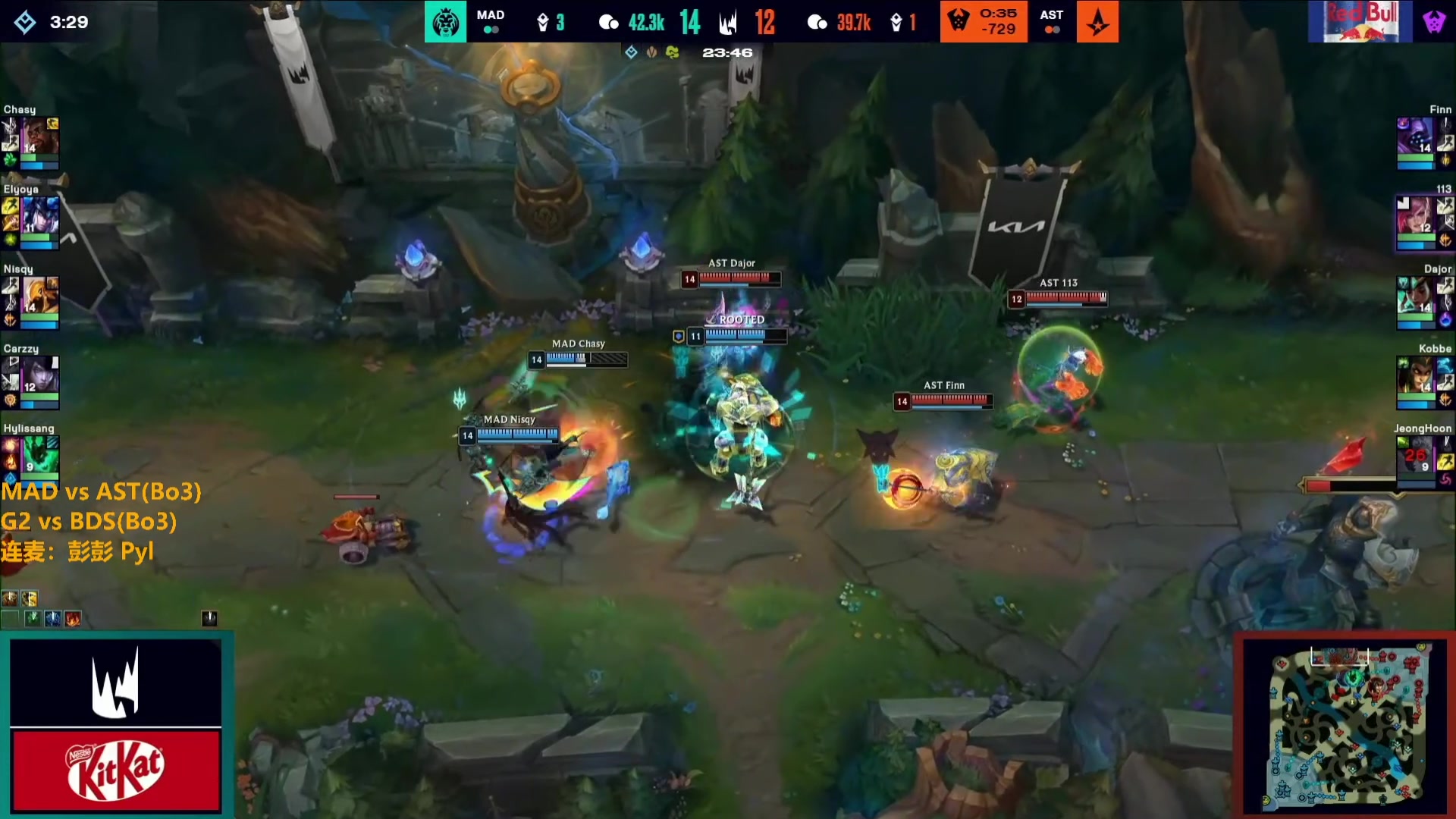 【2023-02-13 02点场】解说雨童：解说雨童：欧洲LEC冬季赛W4D2