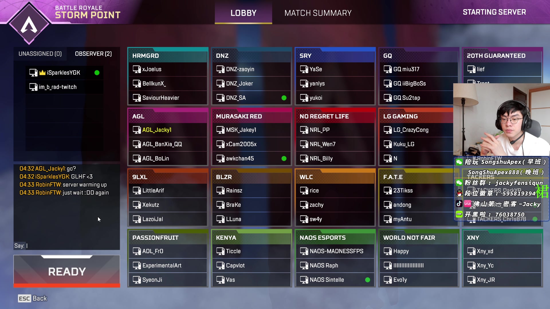 【2023-02-12 16点场】Jackyar：下午2点ALGS最终决赛