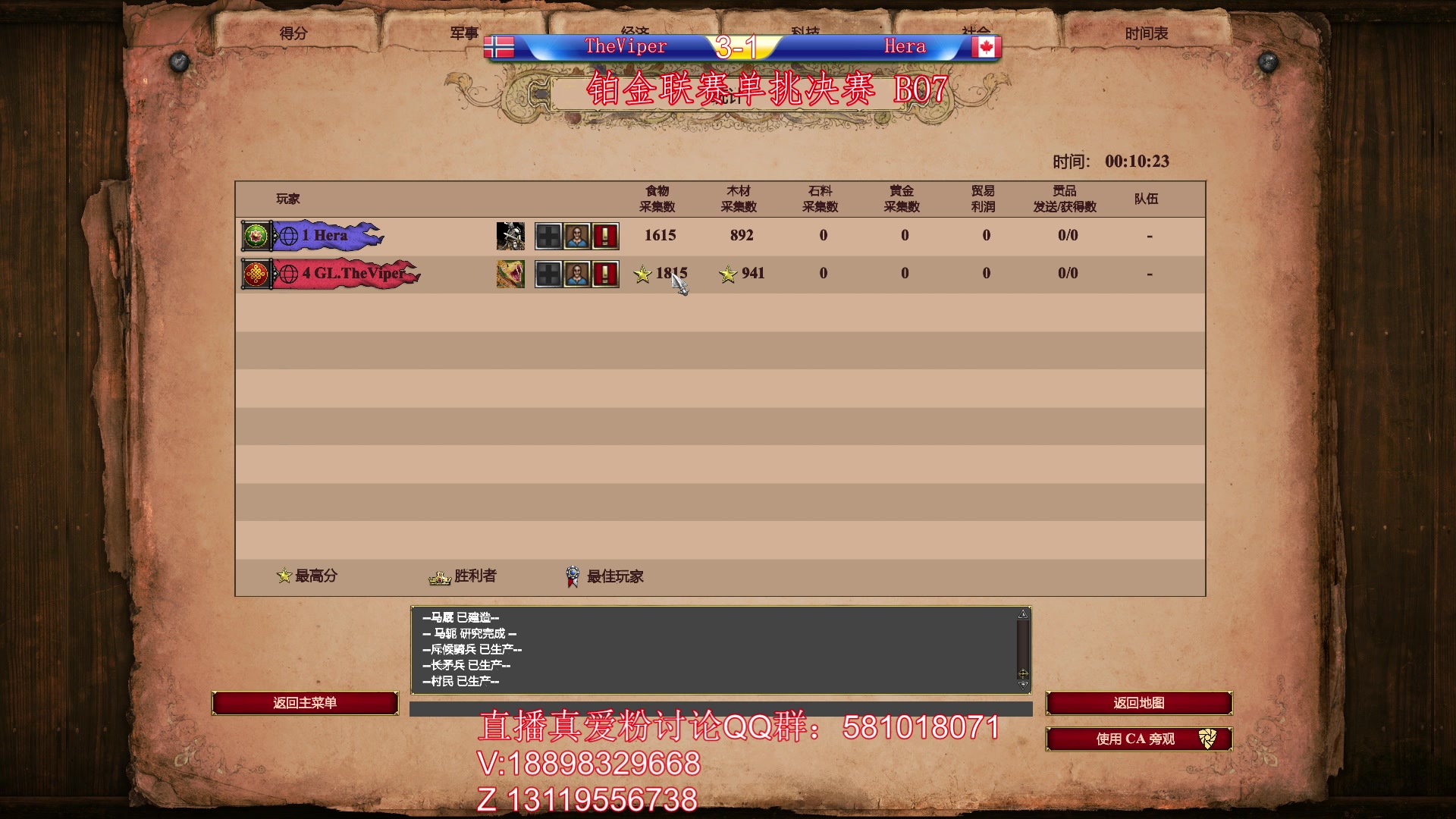 【2023-02-13 01点场】帝国时代肥龙大师：晚上12点：解说VIP VS Hera