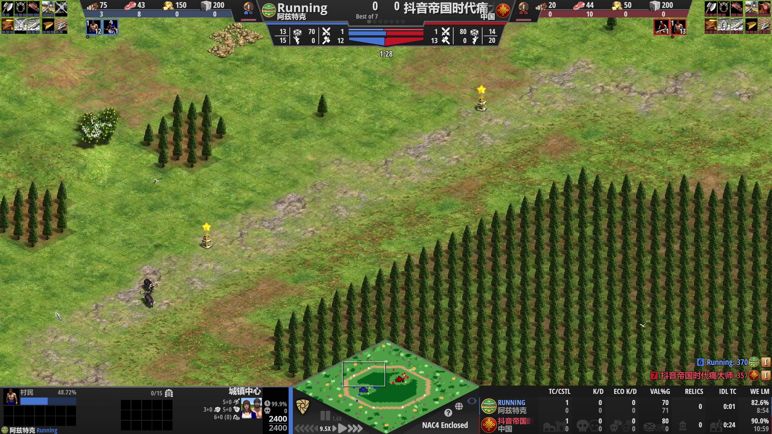 【2023-02-13 21点场】帝国时代猜火车Yo：10点公寓杯资格赛阿痛VS跑男！