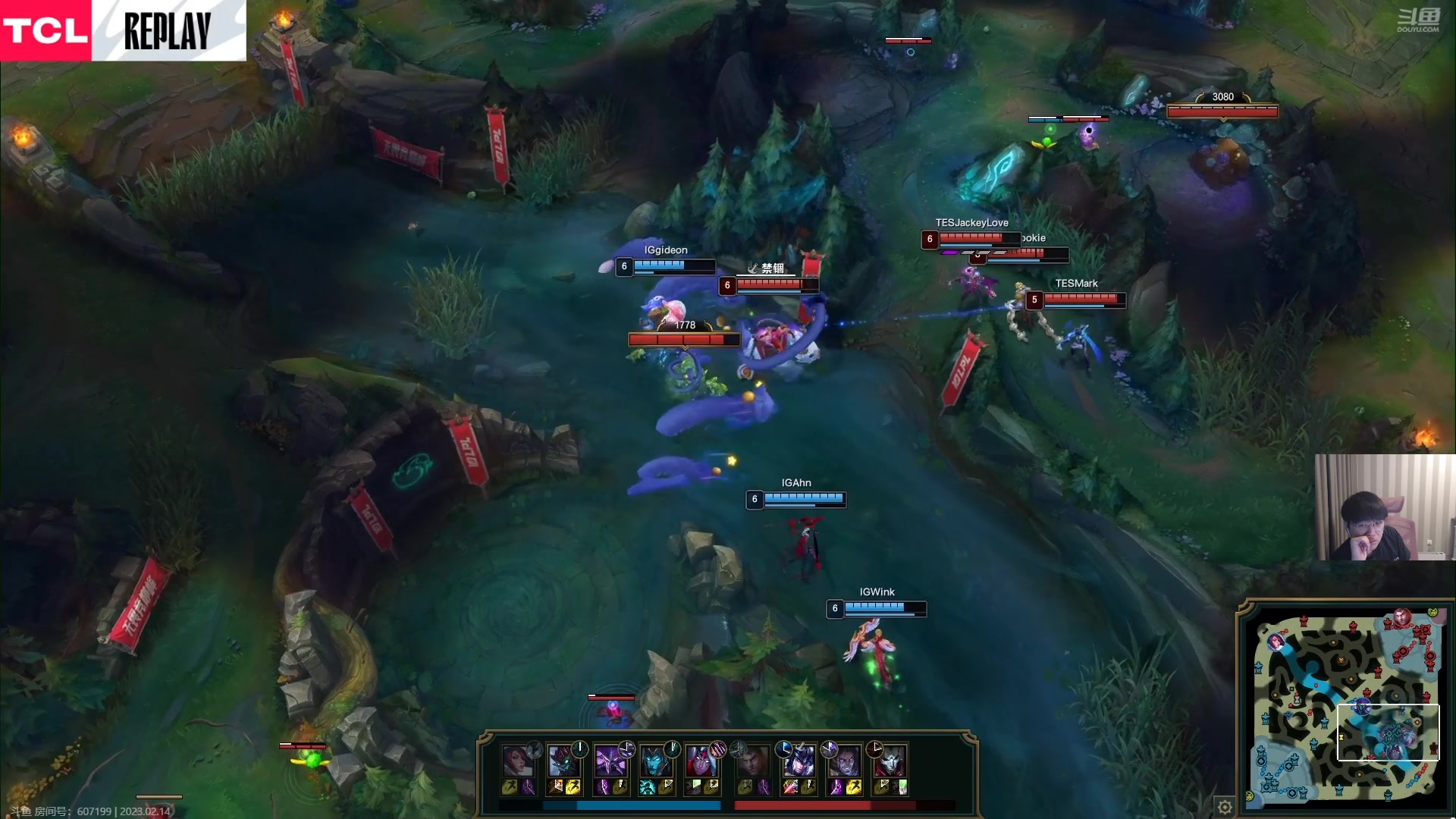 【2023-02-14 18点场】微笑：解说IG打TES