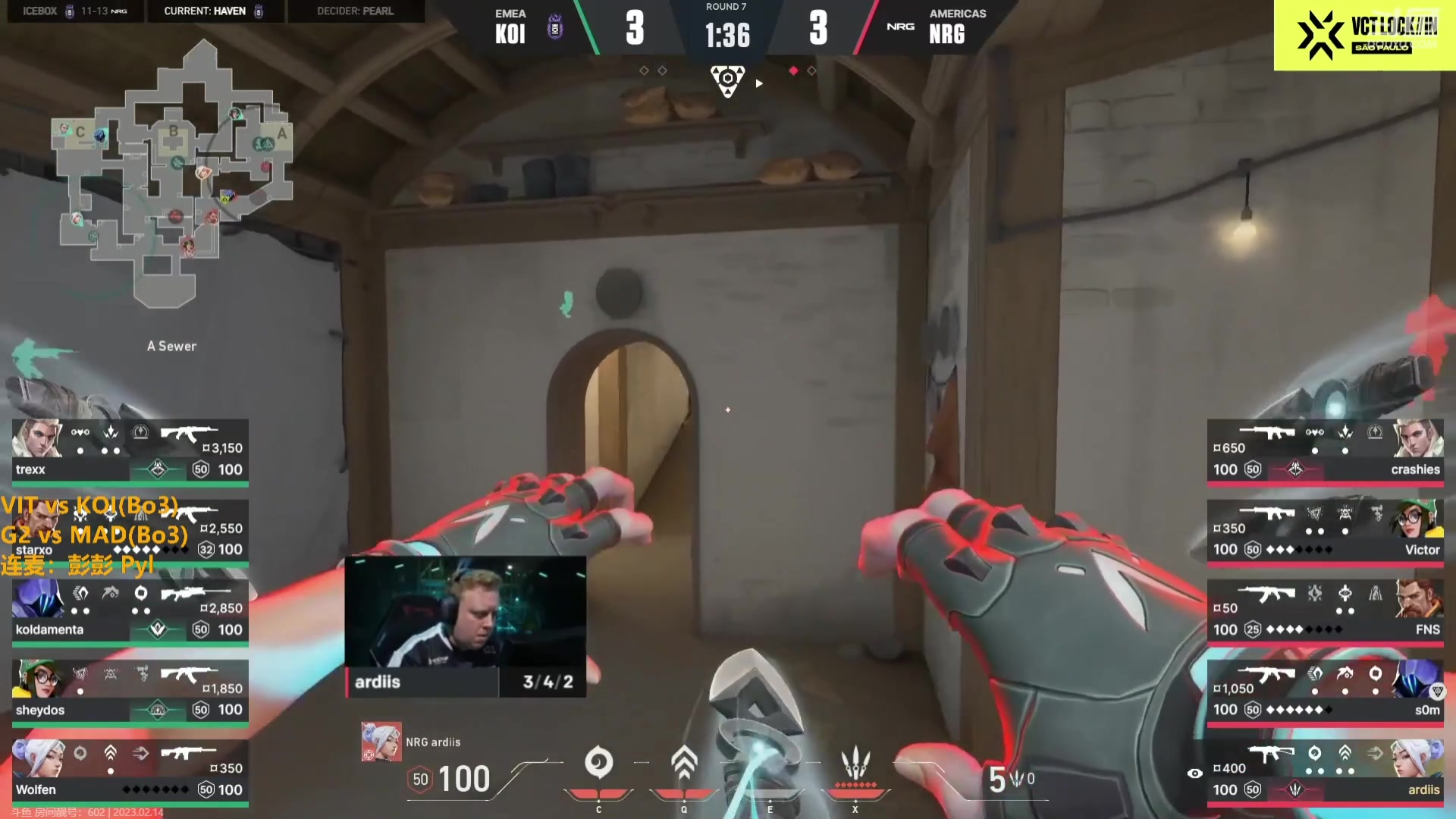 【2023-02-14 02点场】解说雨童：解说雨童：欧洲LEC冬季赛W4D3