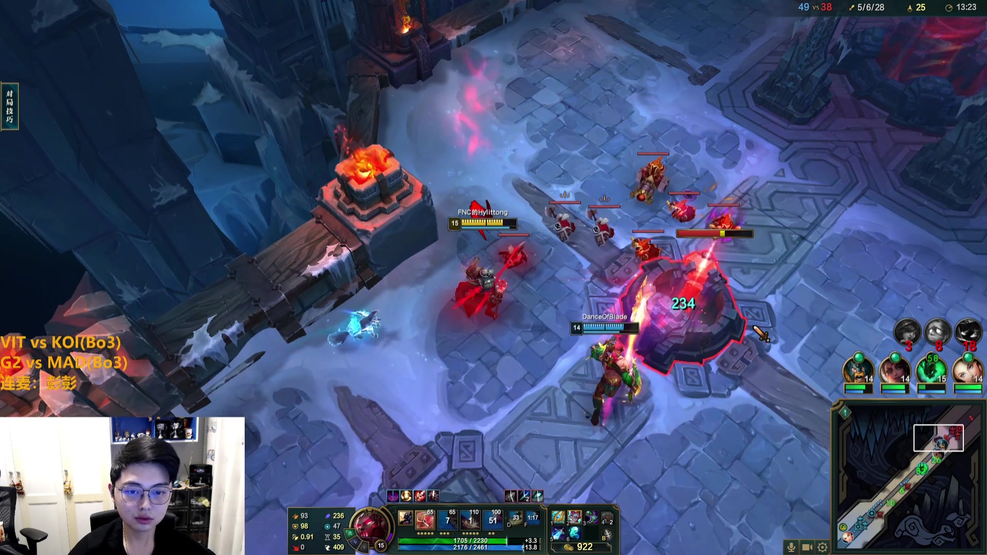 【2023-02-14 00点场】解说雨童：解说雨童：欧洲LEC冬季赛W4D3