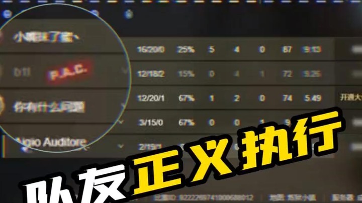 外挂自曝被队友正义回击