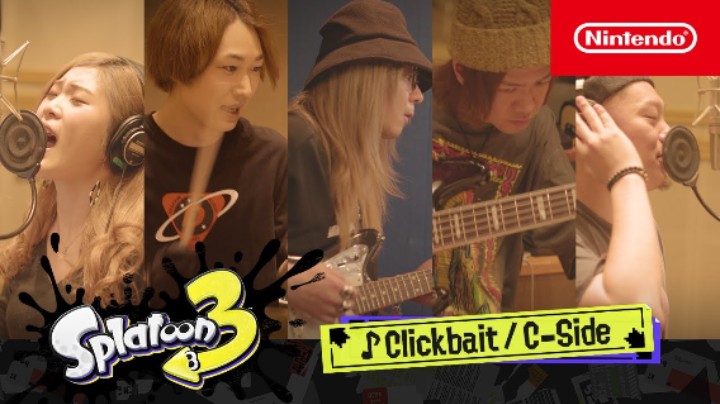《斯普拉遁3》BGM「Clickbait」录制视频 （C-Side）
