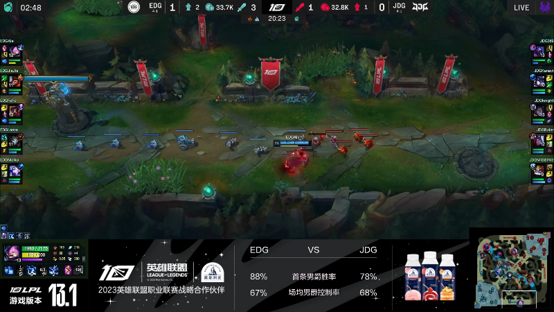 【英雄联盟】英雄联盟赛事的精彩时刻 20230215 21点场