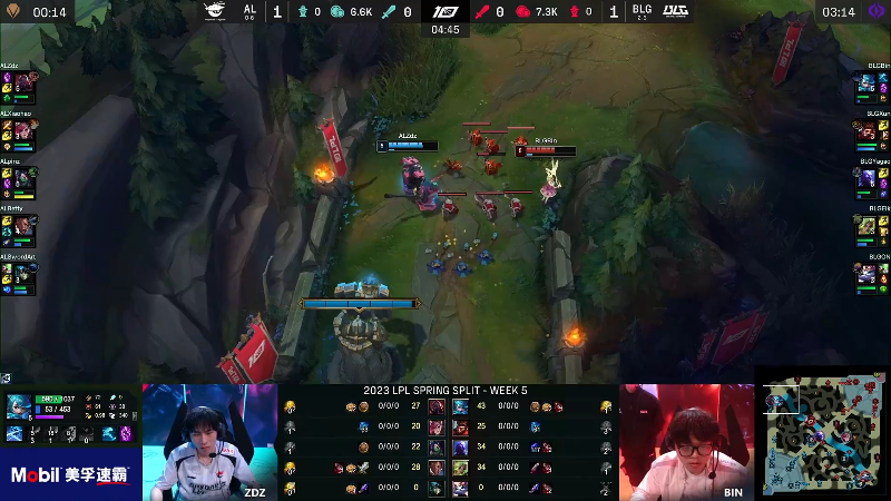 【英雄联盟】英雄联盟赛事的精彩时刻 20230216 12点场